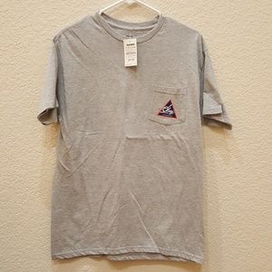 Medium Gray Obey Men's T Shirt